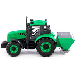 Трактор сельскохозяйственный Полесье Прогресс инерционный (зелёный) 91239