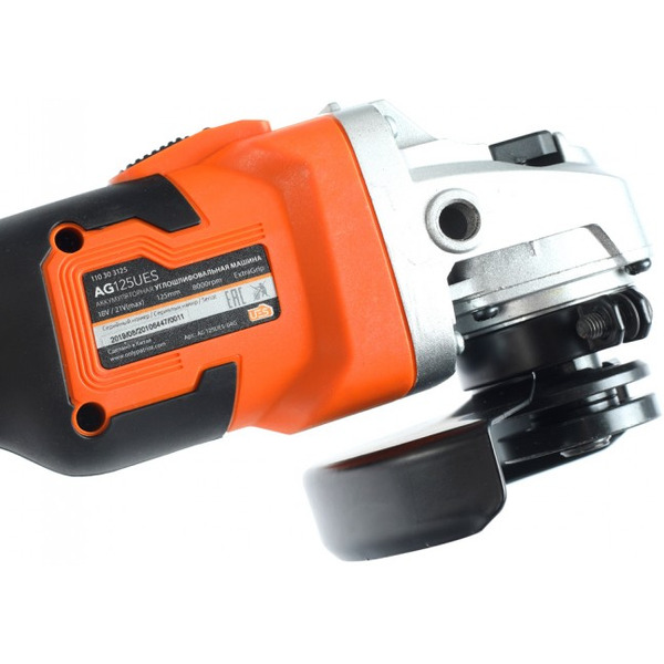 Шлифмашиная PATRIOT AG125Li UES (без АКБ и ЗУ)