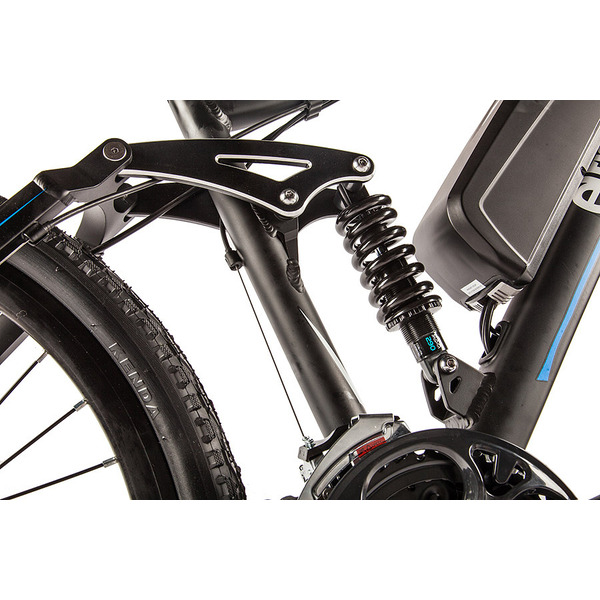 Велогибрид Eltreco FS 900 26 (серый/зеленый)