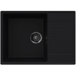 Мойка кухонная Maunfeld Lacrima 700 MFQS-700B (черный)