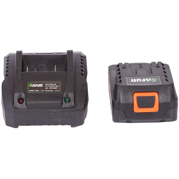 Дрель-шуруповерт Safun CD-18BL Profi (с 2-мя АКБ, кейс)