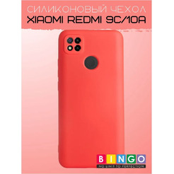 Бампер Bingo Liquid TPU для XIAOMI Redmi 9C/10A Красный