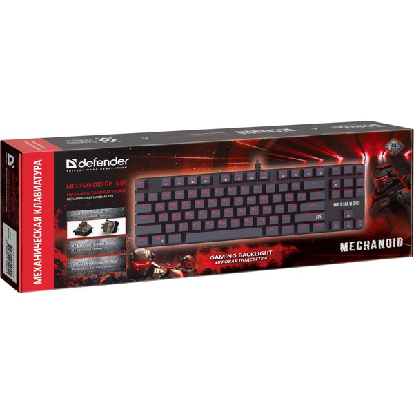 Клавиатура Defender Mechanoid GK-581