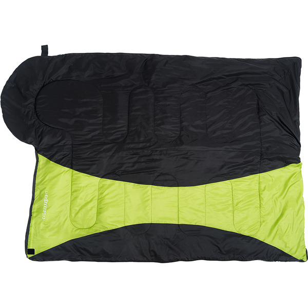 Спальный мешок Acamper Hygge (зеленый/черный)