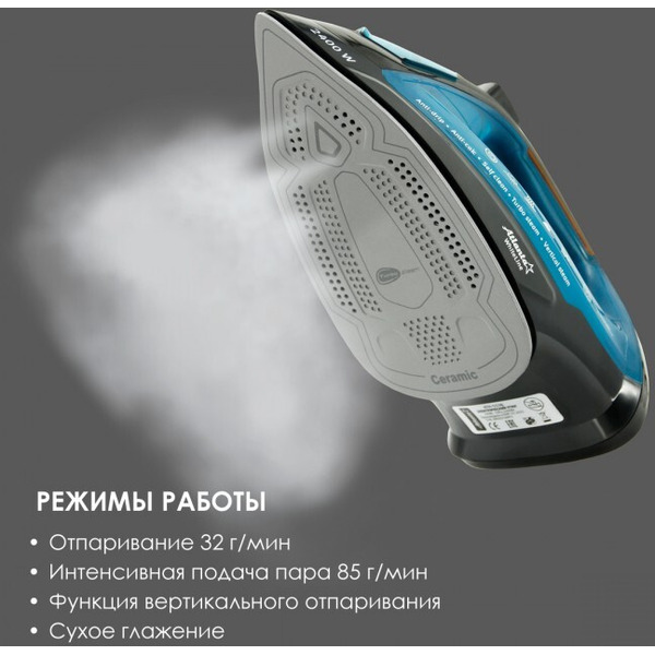 Утюг Atlanta ATH-5538 (синий)