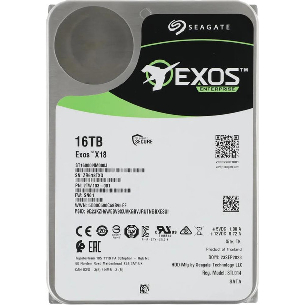 Жесткий диск Seagate ST16000NM000J