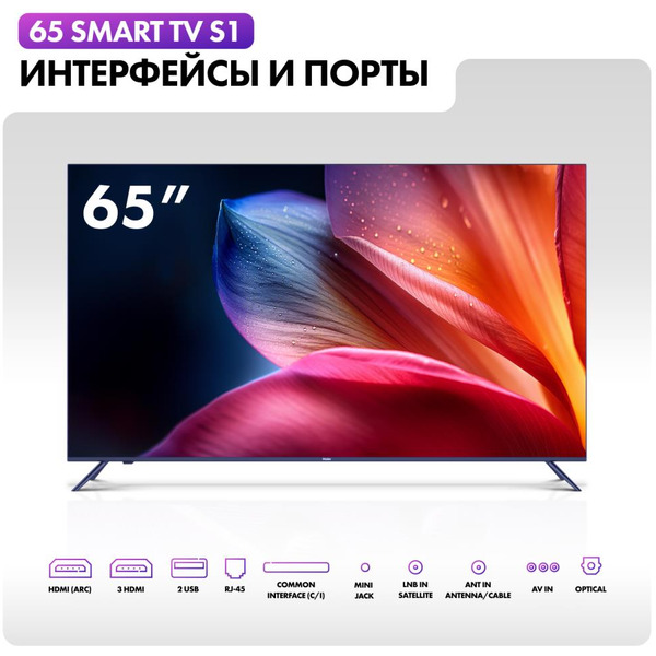 Телевизор Haier 65 Smart TV S1