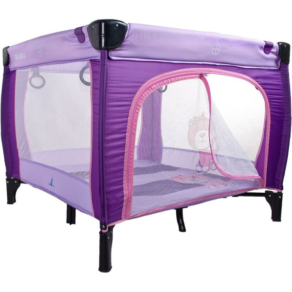 Манеж Caretero Quadra (фиолетовый)