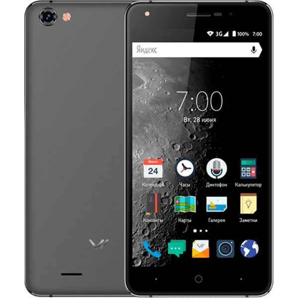Смартфон Vertex Impress Moon графит
