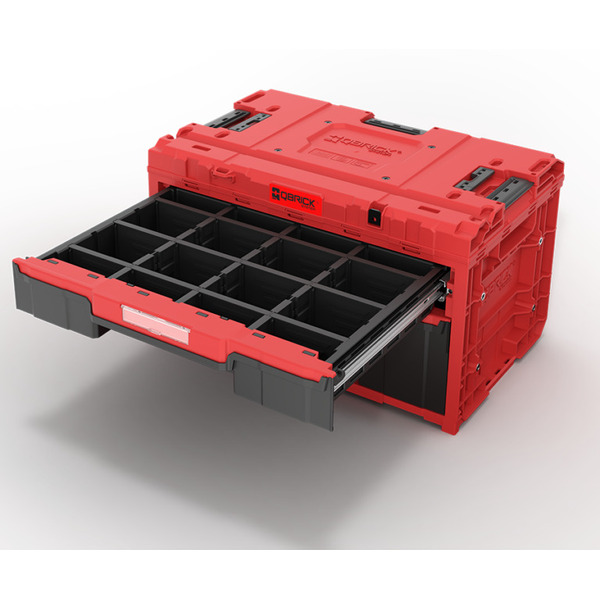 Ящик для инструментов Qbrick System ONE Drawer 2 Plus Toolbox 2.0 RED UHD Custom SKRQONED2PCZEPG001 (красный)