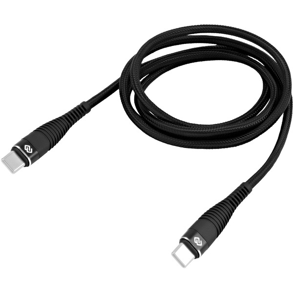Кабель Digma DG-USBС-C-2M-100W (2м, черный)