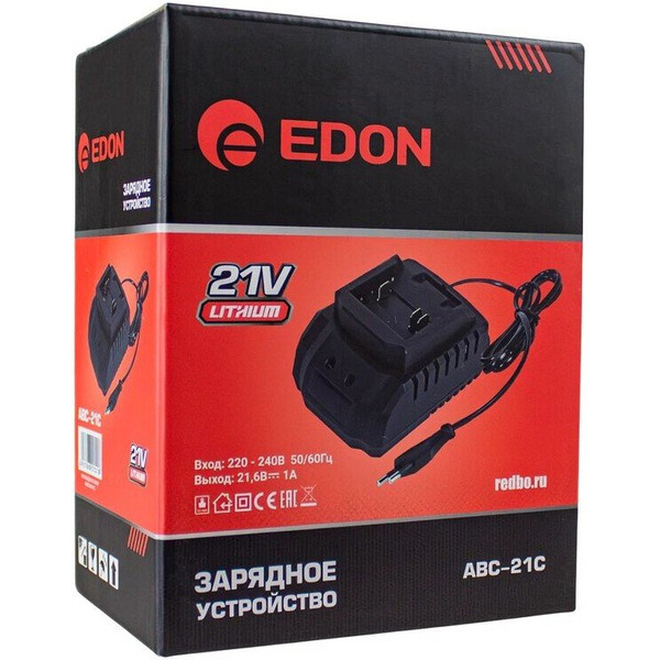 Зарядное устройство Edon ABC-21C (21В)