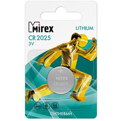 Батарейка Mirex CR2025 1 шт