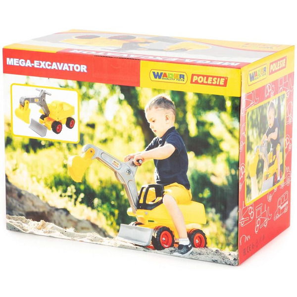 Мега-экскаватор колёсный Полесье 66220