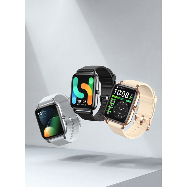 Умные часы Haylou RS4 Plus LS11 Silicon strap (черный)