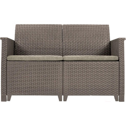 Набор садовой мебели Keter Elodie 2 seater 254091 (капучино)