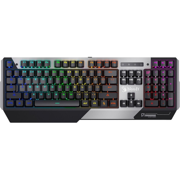 Клавиатура A4Tech Bloody B865N (серый/черный)