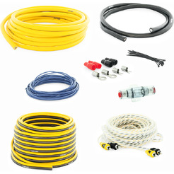 Набор проводов для подключения 2-канального усилителя 4Ga Swat PAC-T4