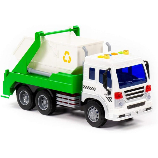 Автомобиль-контейнеровоз инерционный Полесье 86198 Сити