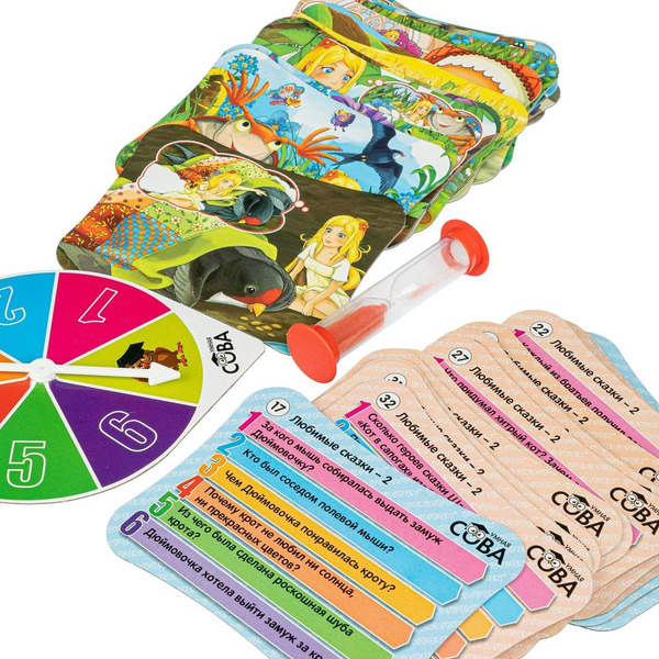 Настольная игра Bondibon Умная сова. Любимые сказки 2 / ВВ4838