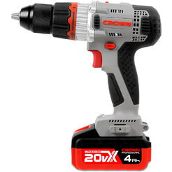Шуруповерт Crown CT21076HMX-4 BMC (с 2-мя АКБ, кейс)