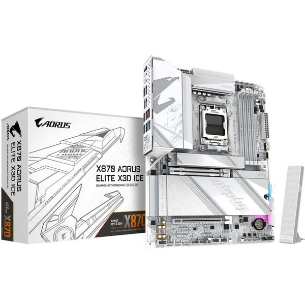 Материнская плата Gigabyte X870 Aorus Elite X3D Ice