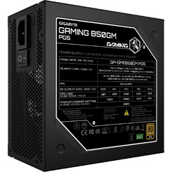 Блок питания Gigabyte Gaming 850GM PG5