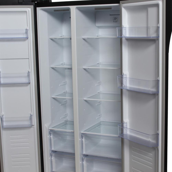 Холодильник Hyundai CS5003F (черное стекло)