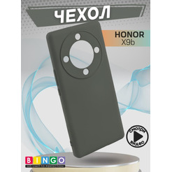 Бампер Bingo Liquid TPU для HONOR X9b Темно-зеленый