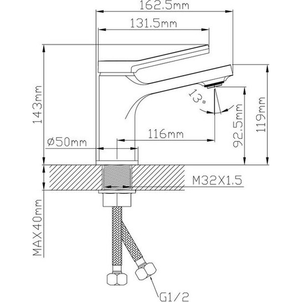 Смеситель Econoce EC0730BL