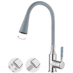 Смеситель Ledeme L4199-9 (хром/серый)