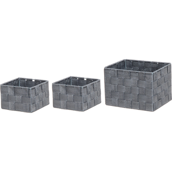 Набор корзин для хранения 4LIVING Julietta 307814 (светло-серый)