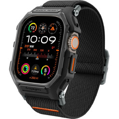 Ремешок с чехлом SPIGEN LITE FIT PRO для APPLE WATCH MATTE BLACK ACS07104