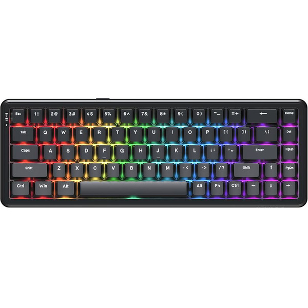 Компьютерная клавиатура AJAZZ AK680 MAX (8+1K) черные клавиши