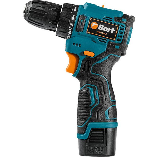 Дрель-шуруповерт Bort BAB-16-BLK 93414868