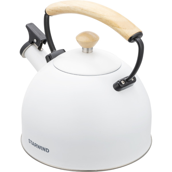 Чайник металлический Starwind SW-CH1712 (белый)