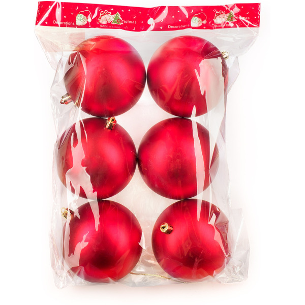 Набор новогодних шаров Ausini VT25-04017-3