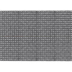 Придверный коврик Sundays Home Ячейка 80x120x1.6 см 92247 (черный)