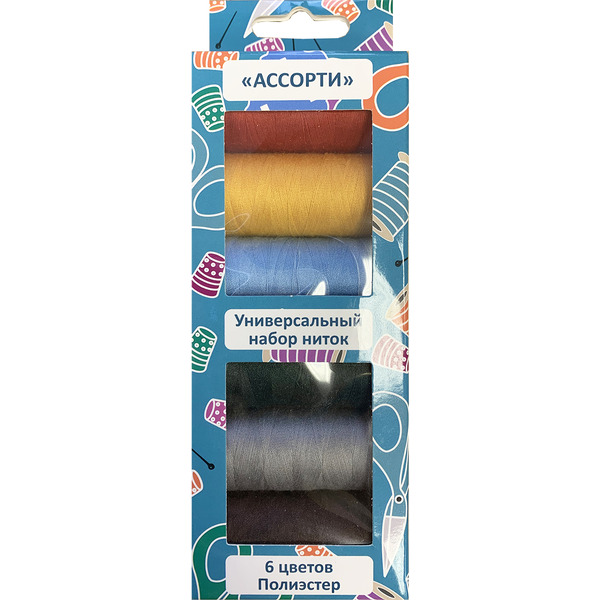 Набор ниток REACH "Ассорти" SWTH-06-CLR