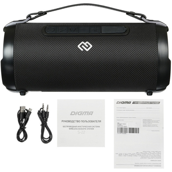 Беспроводная колонка Digma S-22