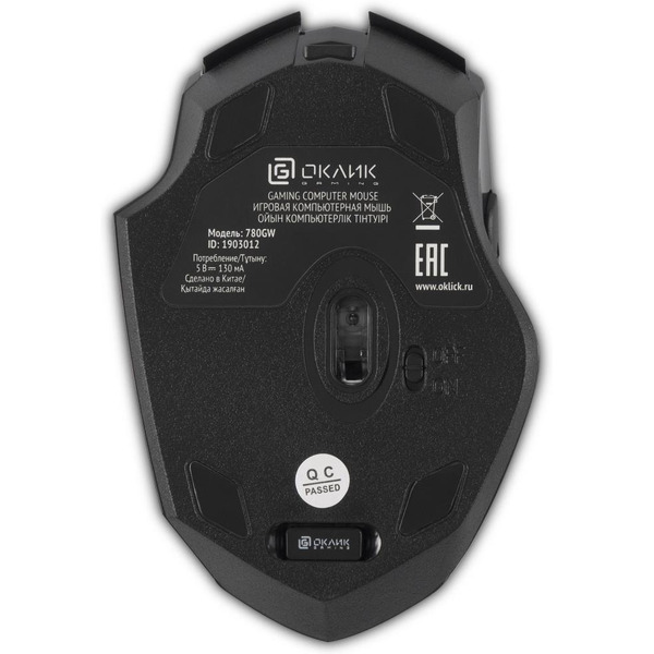 Мышь Oklick 780GW (черный)