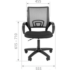 Кресло офисное Chairman 696 LT (TW/красный)