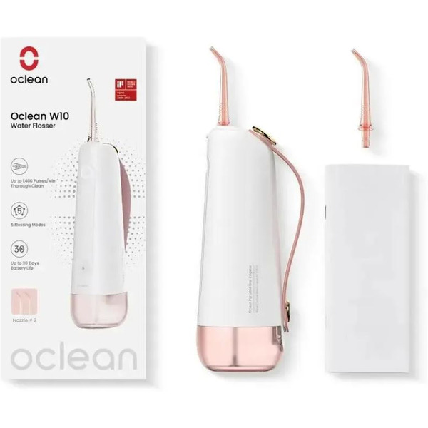 Ирригатор Oclean W10 (розовый)