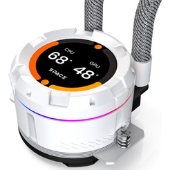 Система жидкостного охлаждения для процессора ID-Cooling SL360 White