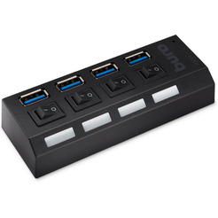 Разветвитель USB 3.0 Buro BU-HUB4-U3.0-L