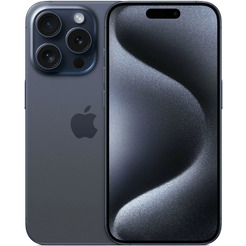Смартфон Apple iPhone 15 Pro 256Gb SIM+eSIM восстановленный Rostock Грейд A (синий титан)