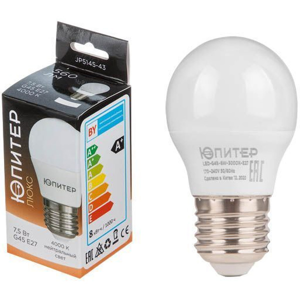 Лампа светодиодная  ЮПИТЕР JP5145-43