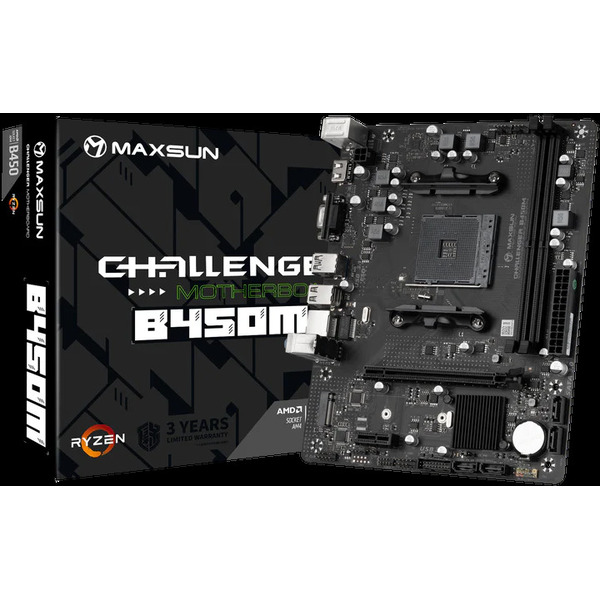 Материнская плата Maxsun MS-Challenger B450M