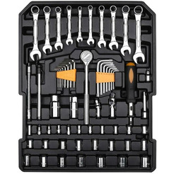 Набор инструмента и оснастки Deko DKMT187 (065-0216), 187 предметов