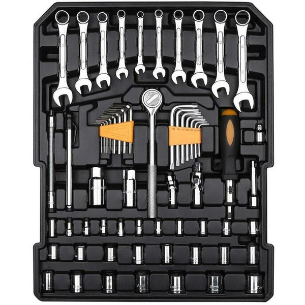 Набор инструмента и оснастки Deko DKMT187 (065-0216), 187 предметов